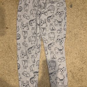 Adorable cat sweatpants for kids